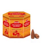Dragons Blood Backflow Incense Cones, HEM, Box/12